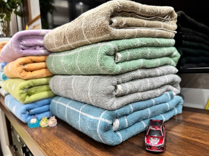 Set 2 khăn tắm cotton 70*140cm