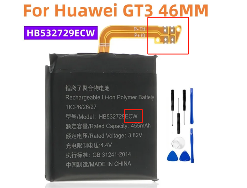 Pin Thay Thế Cho Huawei Watch GT2 46mm / GT2 Pro / GT2e/GT 3 46mm/Honor magic watch 2 (46mm) – Mã HB532729ECW