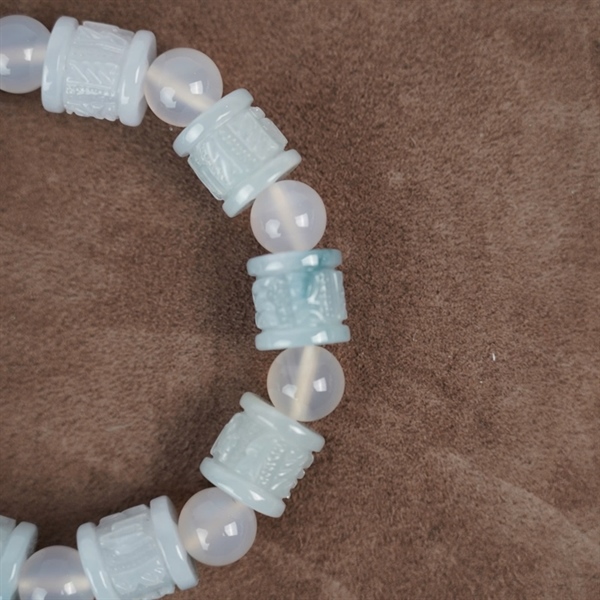 Vòng lục tự băng hoa bay-mã não My 992366KG ly12-10-10