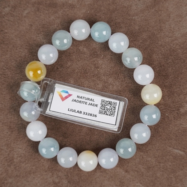 Vòng cẩm đa bảo nếp băng My 19 hạt ly10.18-9.98 (332826) KG+