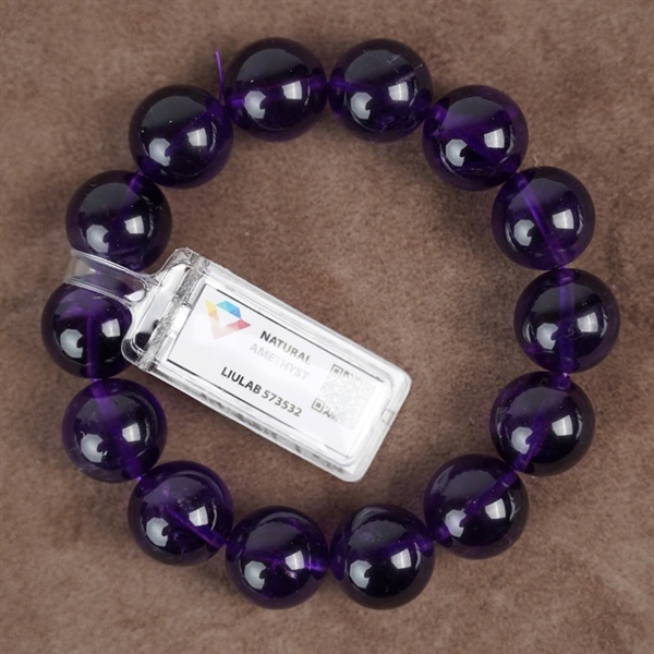 Vòng thạch anh tím Uruguay 573532 KG ly16-14