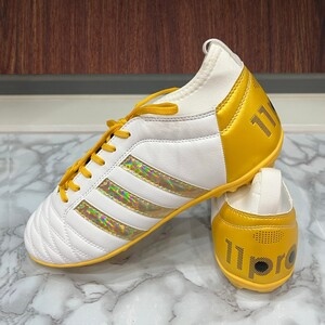 GIÀY TONI 11 PRO CỔ CHUN - TRẮNG VÀNG