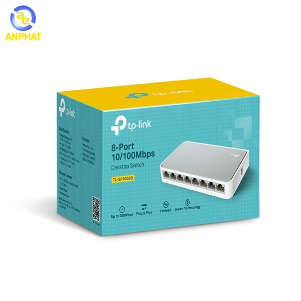 Switch TPlink TL-SF1008D 8 port 100Mbps