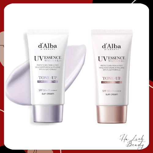 Kem chống nắng Nâng tone D'alba Xanh lá 50ml