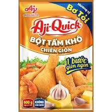 Bột tẳm khô Aji Quick bơ tỏi 42g