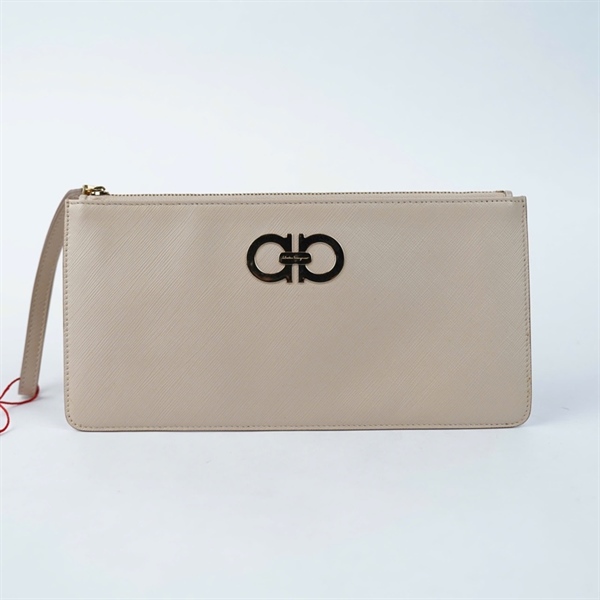 Ví Salvatore nude có khóa zip (AU-22-B202) +