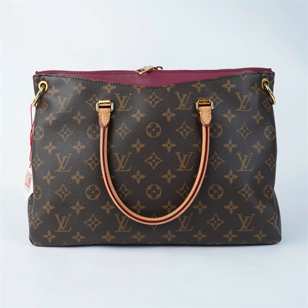 Túi LV Pallas hoa nâu viền tím (SN2143) sz33 +