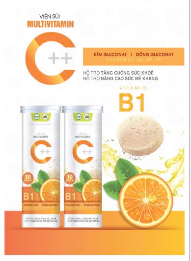 MULVITAMIN C SỦI 10V TTP