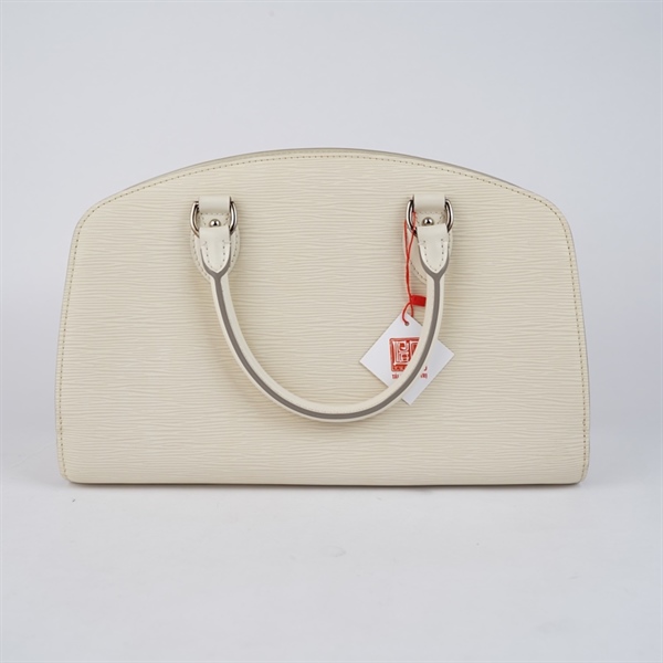 Túi LV Handle trắng kèm ổ+ 2 chìa (FL3019) sz35 +