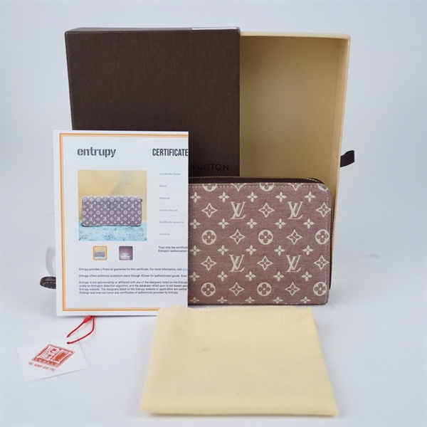 Ví LV hồng in hoa (CA2151) (A-T) KG+