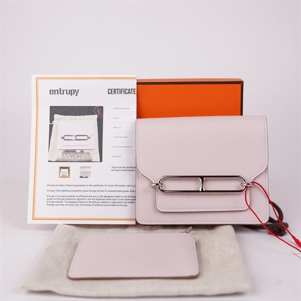 Ví Hermes hồng (A-T) KG+