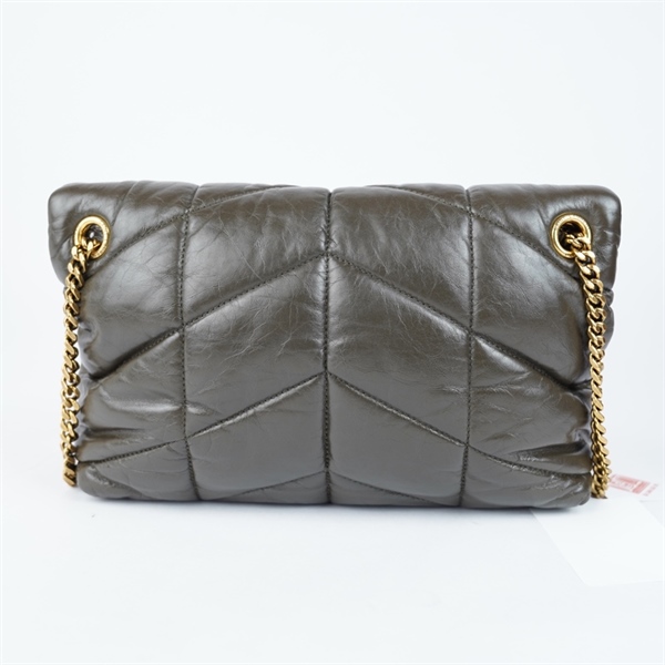 Túi YSL LouLou xanh đen (PMR577476-1023) sz27 (A-T) KG+