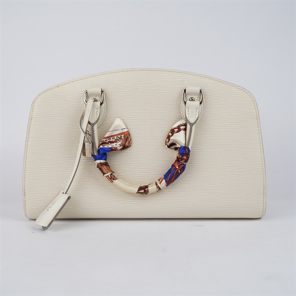 Túi LV Handle trắng kèm ổ+ 2 chìa (FL3019) sz35 +