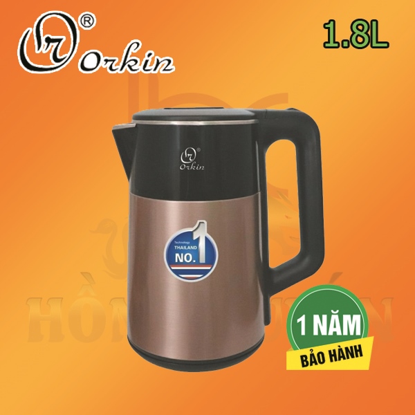 Bình Đun Siêu Tốc ORKiN 1.8 Lít OR-509 1500W