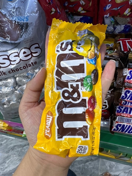 Socola m&m đậu phộng