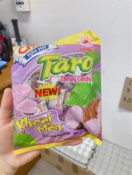 Kẹo chew khoai môn