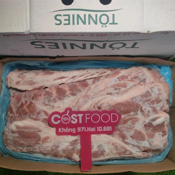 Sườn sụn heo Tonnies (TH Trắng) 10KG