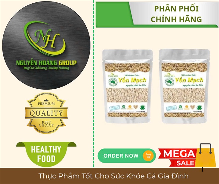 Yến Mạch Nguyên Chất Xuân An Túi 150g
