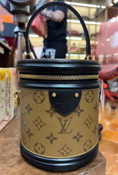 Túi LV Cannes hoa nâu sz15 (BQ) KG+