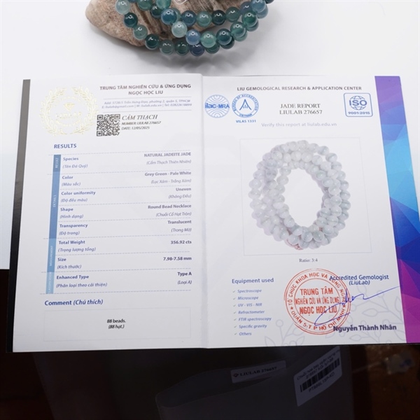 Chuỗi hoa bay uyên ương My 88 hạt ly7.98-7.58 (276657) KG+