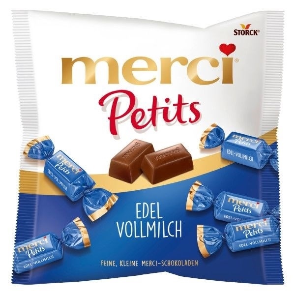 Kẹo Merci Petits Edel Vollmilch 125g
