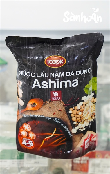 Nước lẩu nấm đa dụng Ashima 1kg