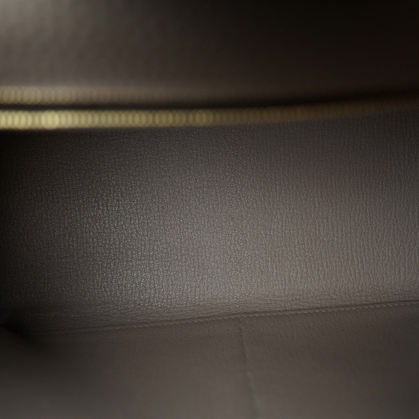 Túi Hermes Kelly xám kèm ổ+ 2 chìa stamp C sz31 (A-T) KG+