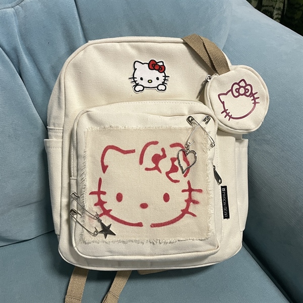 Balo Hello kitty 30x40x12cm - 1