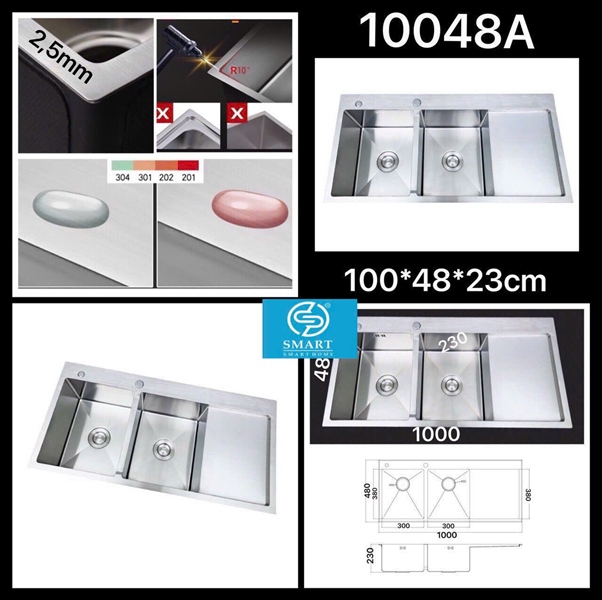 CHẬU RỬA CHÉN 10048A