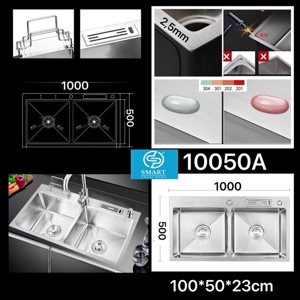 CHẬU RỬA CHÉN 10050A