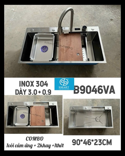 CHẬU RỬA CHÉN B9046VA