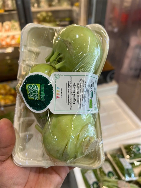 Su hào hữu cơ Organik dalat