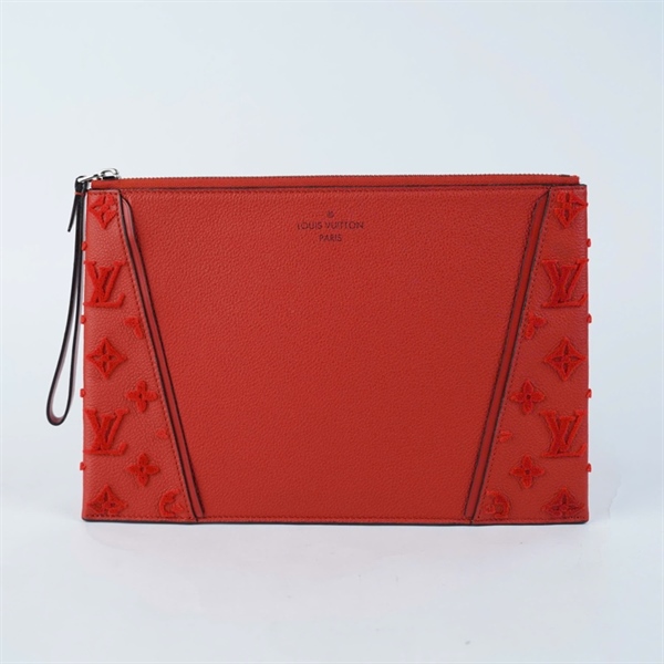 Túi LV Clutch đỏ sz26 (SP1134) (LT) KG+