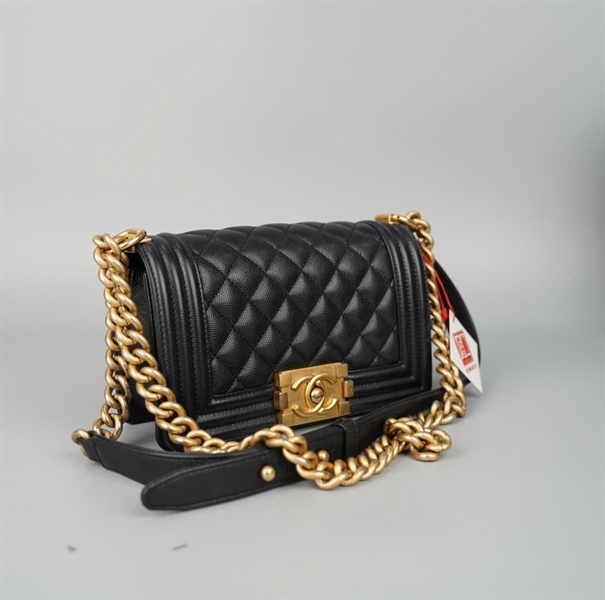 Túi Chanel boy đen (LUT5GCP3) sz20 KG +