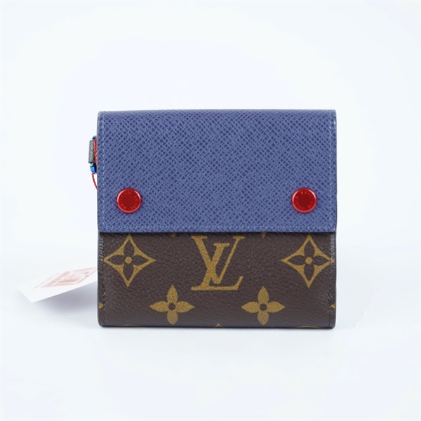 Ví LV hoa nâu nắp xanh (LT) KG+