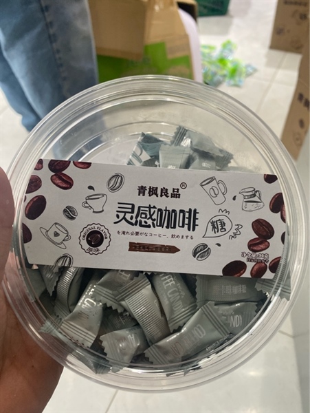 Kẹo cà phê vỏ bạc