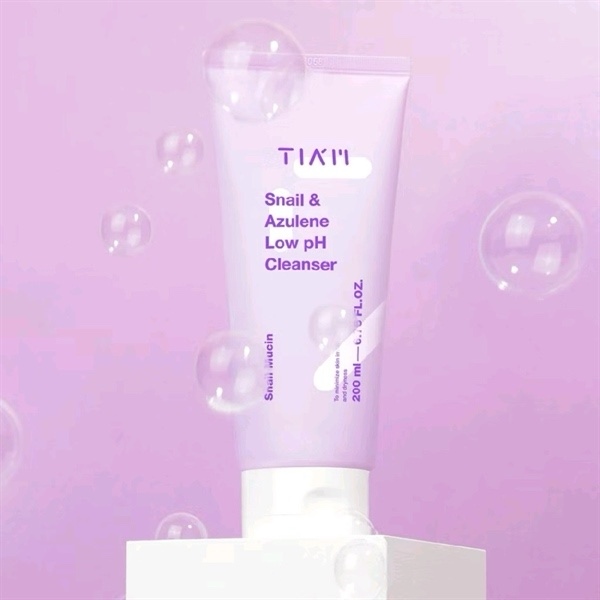 Sữa rửa mặt TIAM snail cleanser 200ml