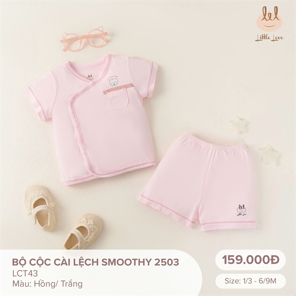 LCT430 - 3M/9M Bộ cộc cài lệch Smoothy
