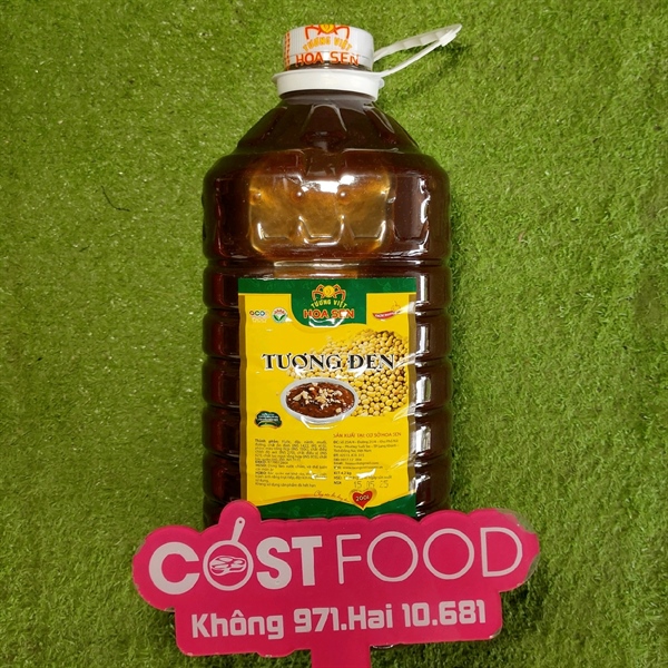 Tương đen Hoa Sen bình 4.3Kg TH4