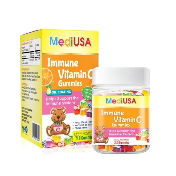 Immune Vitamin C Gummies (Lọ 30 viên) - MediUSA