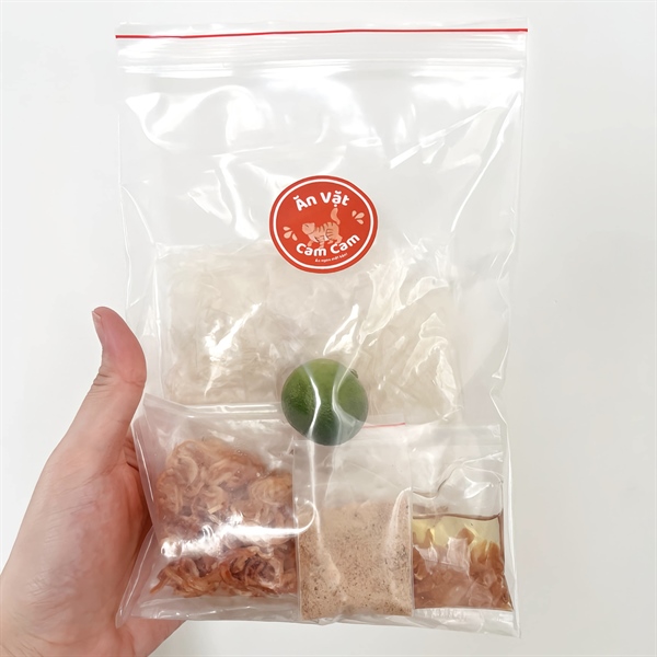 🌱 BÁNH TRÁNG MUỐI NHUYỄN HÀNH PHI TỎI PHI 🌱