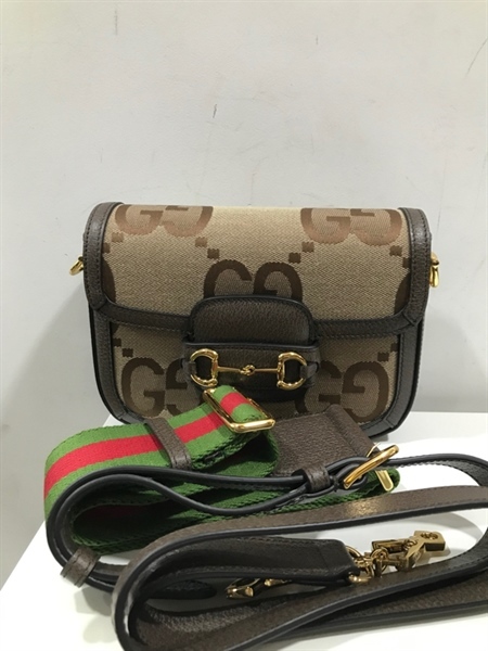 Túi GG 1955 nâu 2 strap sz20 +