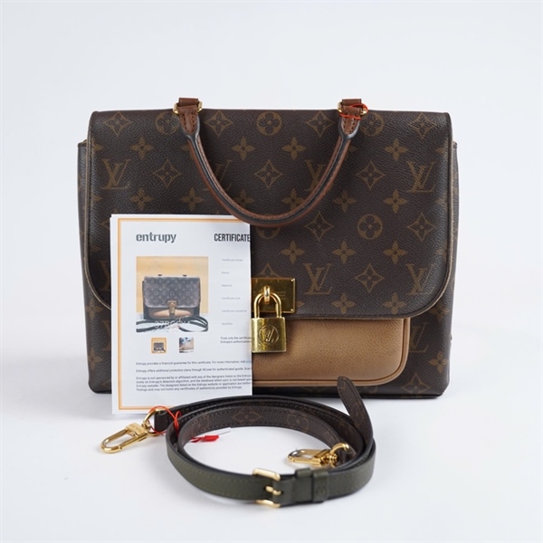 Túi LV Marignan hoa nâu (AR3260) sz28 +