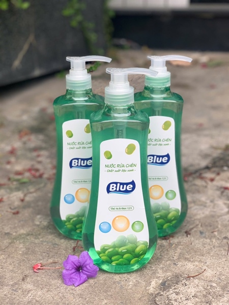 Chai Nước Rửa Chén Hương Đậu Xanh 1.2L (Thùng 12)
