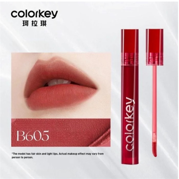 [Hàng Công Ty] COLORKEY Airy Velvet Lip Lacquer Son Kem Lì B605