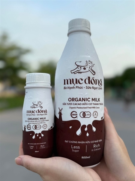 SỮA TƯƠI CACAO HỮU CƠ THANH TRÙNG- 450ML