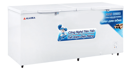 Tủ Đông Alaska dung tích 1100 /742 lít -dàn đồng
