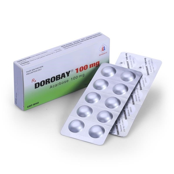 Dorobay acarbose 100mg domesco (h/30v)