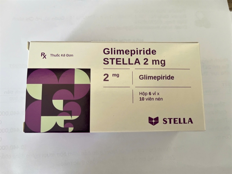 Glimepiride 2mg stella (h/60v)