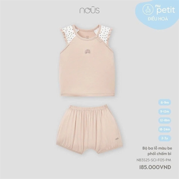 NS2500 - 9M/3Y Bộ ba lỗ chấm bi